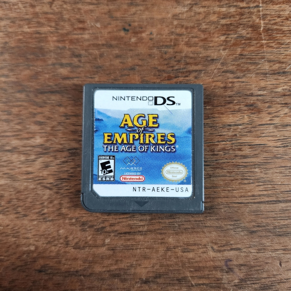 Nintendo DS Age Of Empires The Age Of King Game
